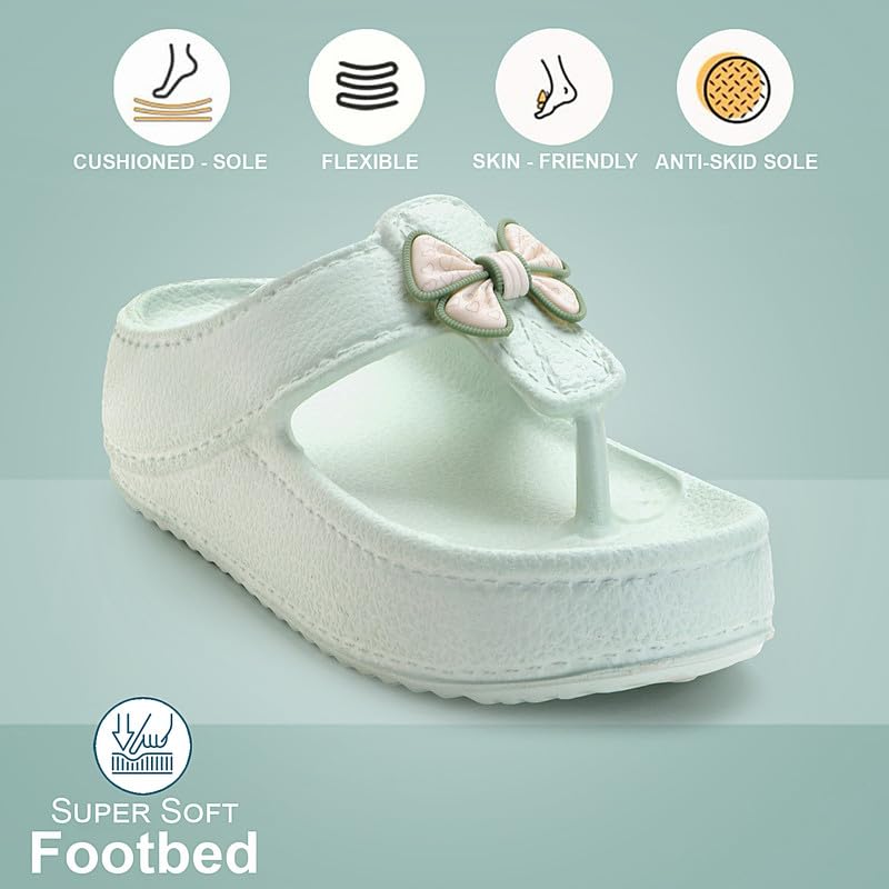 Image of Richmen Women Summer Flip Flop Slippers Casual Pillow EVA Anti-Slip Sole Slide Slipper Indoor Bedroom Sandals for Women's & Girls
