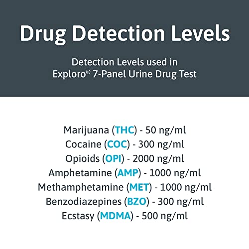 Exploro 7PMD5-US 5-Pack Home Drug Test Kit thumb #3