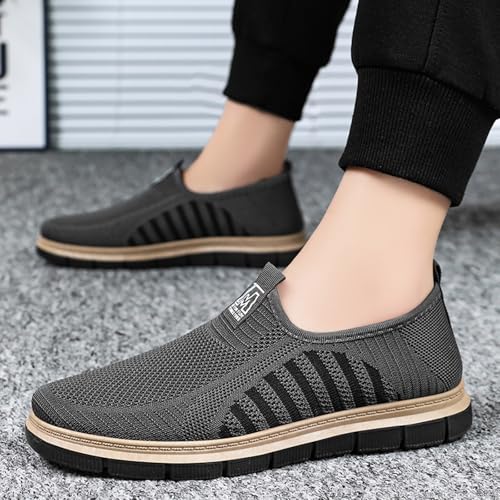 Men's Casual Walking Shoes Breathable Comfortable Slip On Sneakers for Daily Wear and Sports Activities3