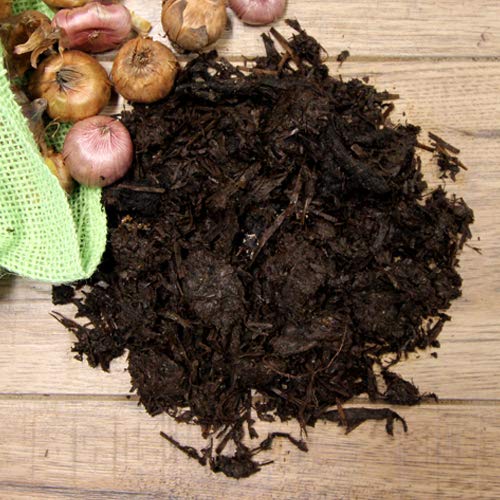 Dandy's Organic Manure Mushroom Compost Bulk Bag, Brown Black