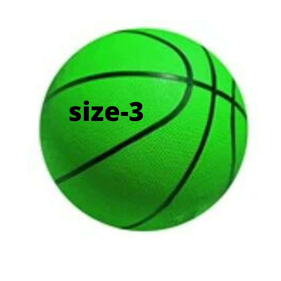 GKC Unisex Basketball Size-3 for 2 to 11 Years Kids with Needle