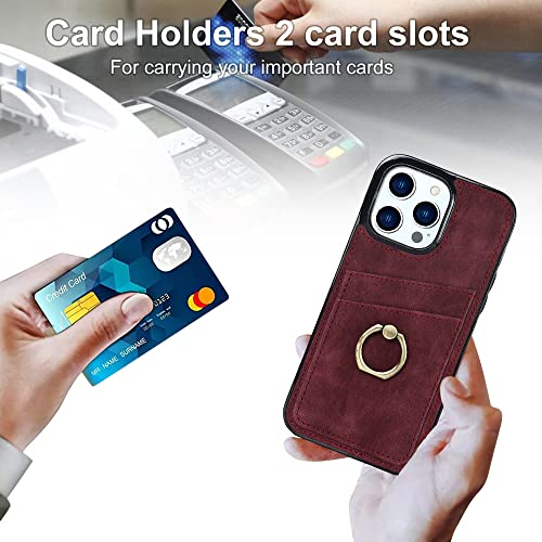 Étui Portefeuille iPhone Couverture Arrière Multi-Poches Protection Optimale - 3