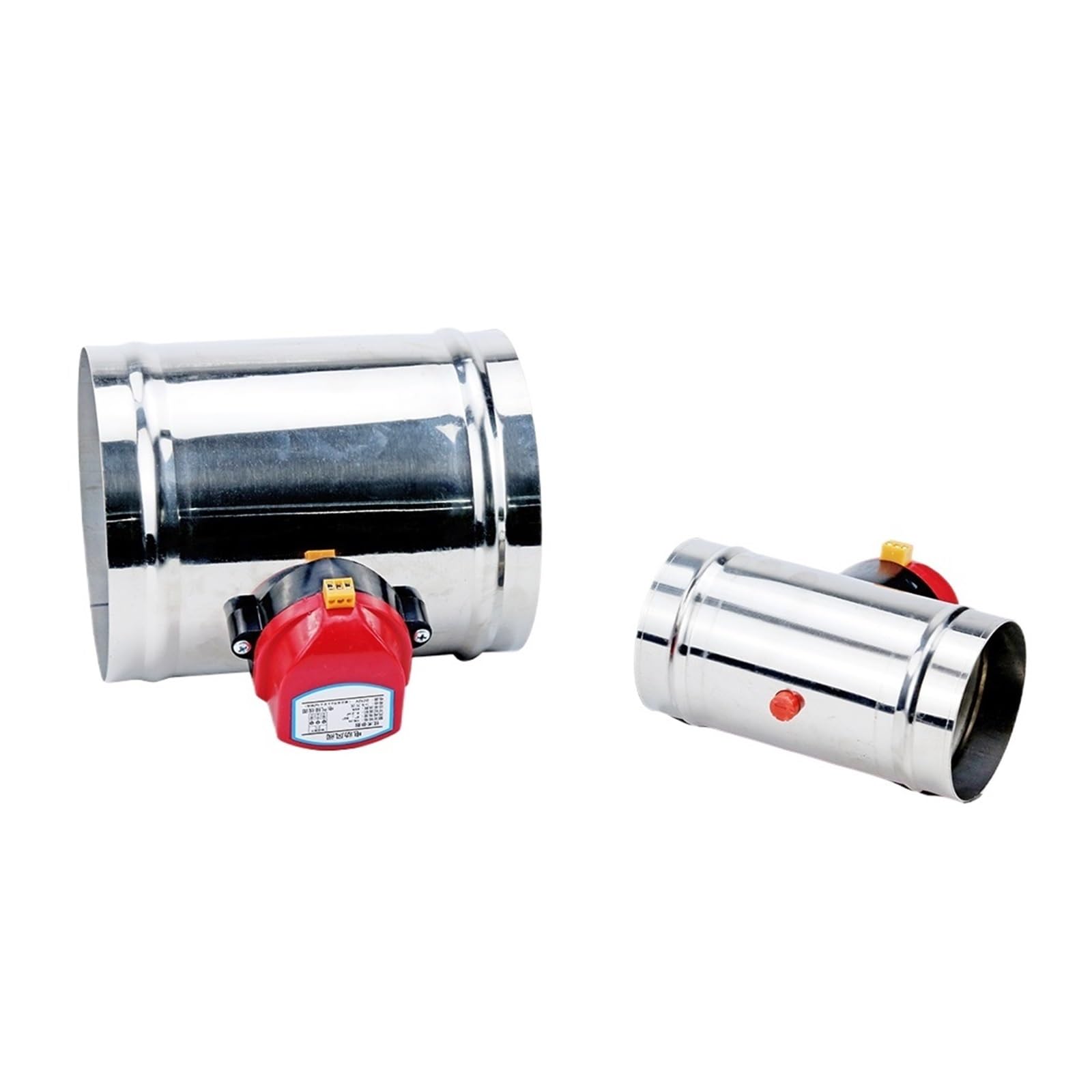 1 x 220 V/12 V/24 V ze stali nierdzewnej 201 Zmotoryzowany zawór elektromagnetyczny odpowietrzający 4/5/6/8", 63-250 mm (OD 125 mm, AC220V)