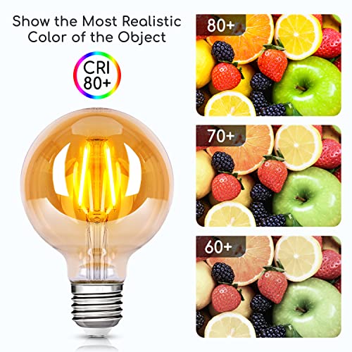 Ampoule LED Edison E27 créant une ambiance bistrot rétro - 2