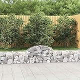 Complete DIY Project Kit: Your delivery contains 14 gabion baskets (stones not included). With dimensions of 200 x 30 x 40/60 cm and a 5x10 cm mesh size, this kit provides everything you need to easily transform your balcony or garden into a stunning outdoor area.