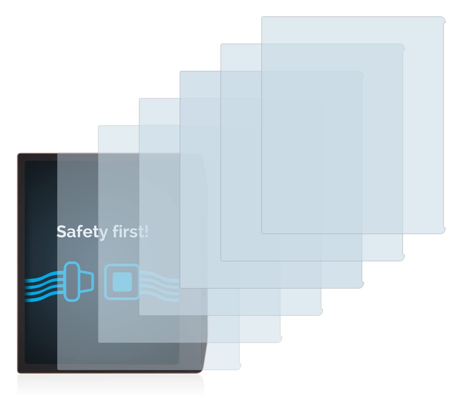savvies 6-Pack Screen Protection Film compatible with PocketBook Era Screen Protector Ultra Clear [Scratch Proof, Anti Fingerprint, Ultra Thin]