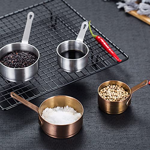 1-Piece Stainless Steel Butter Warmer/Small Saucepan Dishwasher Safe, Coffee Warmer And Butter Melting Pot, Stainless Steel,Gold,Small #TOP6