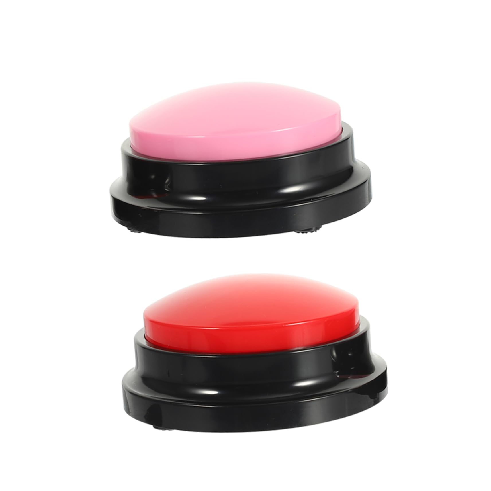 WOONEKY 4piezas Botones Interactivos para De Botones De Comunicación para y Gatos Juguete De Entrenamiento Grabable para Actividades y Casa
