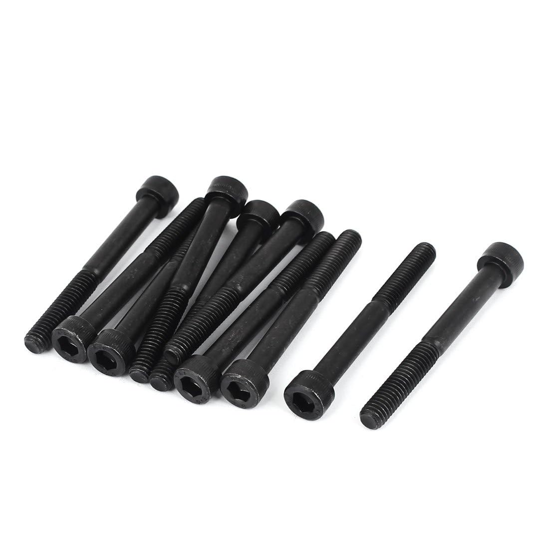 TOP-VIGOR M6 x 55mm Socket Head Cap Screws, 12.9 Alloy Steel Allen Bolts