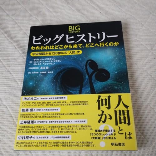 ビッグヒストリー われわれはどこから来て、どこへ行くのか 宇宙開闢から１３８億年の 人間 史のサムネイル