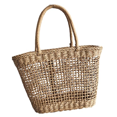 Bolso de paja calado para niña, un complemento moderno, ligero y muy práctico