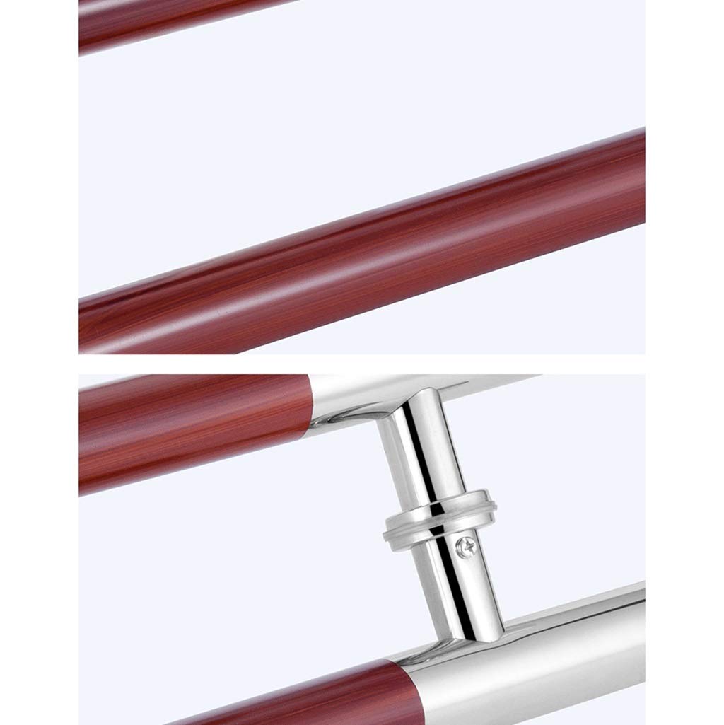 Maniglia per porta scorrevole per porta del fienile Ferramenta per porta, maniglia a tubo tondo in acciaio inossidabile resistente Maniglia per porta in vetro per hotel semplice per ufficio