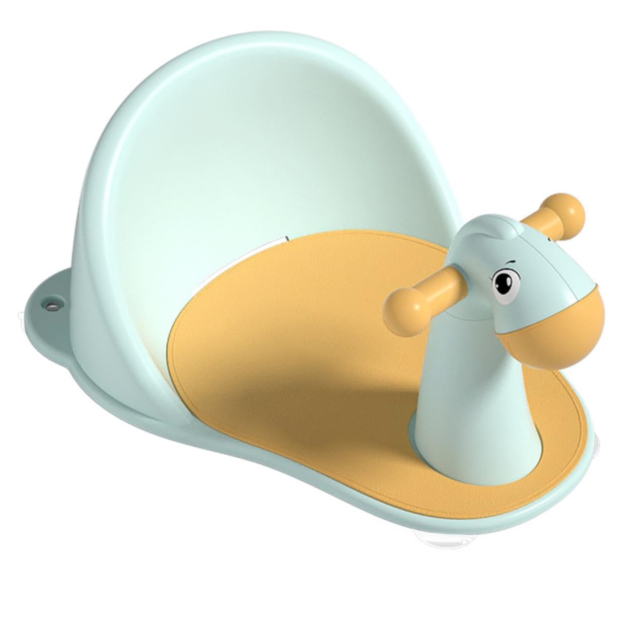 Silla de Baño para Ñiño Ventosas Antideslizantes y Reposabrazos Removibles, Asiento de Ducha Seguro para Niños Pequeños y Recién Nacidos