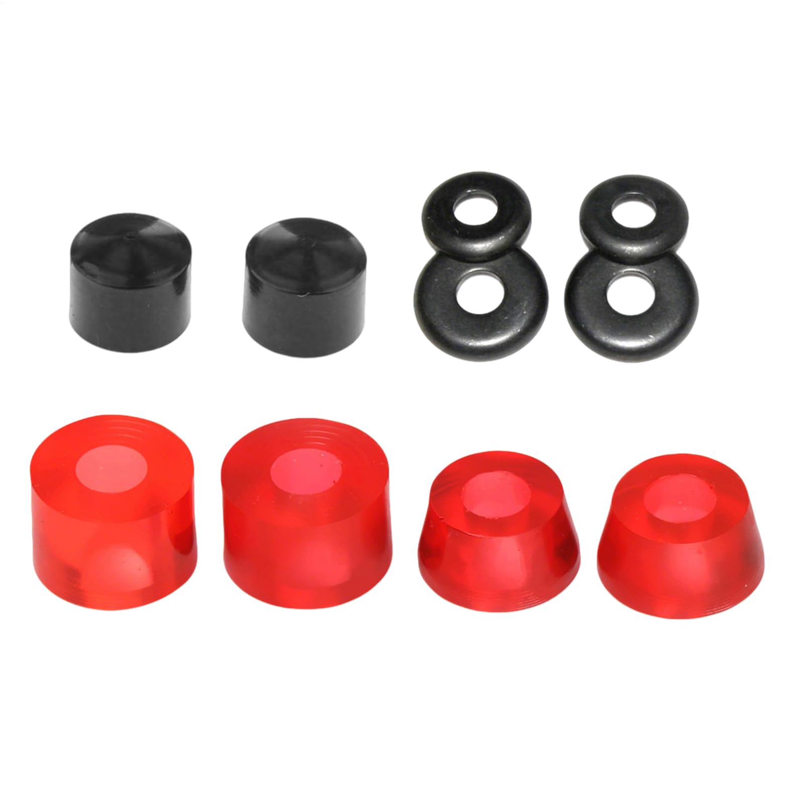 Piezas de Skateboard con Copas Pivote y Bujes de Soporte para Cruiser, Training, Competition