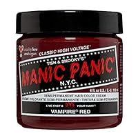 Manic Panic Vampire Red Classic Creme, vegan, tierversuchsfrei, semipermanente Haarfarbe, 118 ml