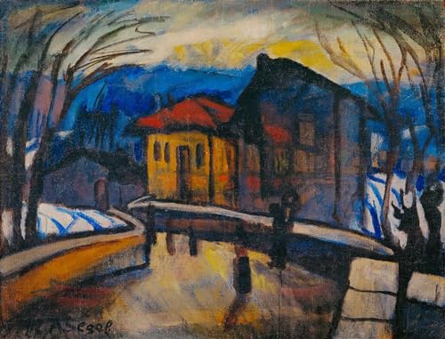 Lienzo para decoración de paredes con la famosa pintura de Arthur Segal en 60x90cm