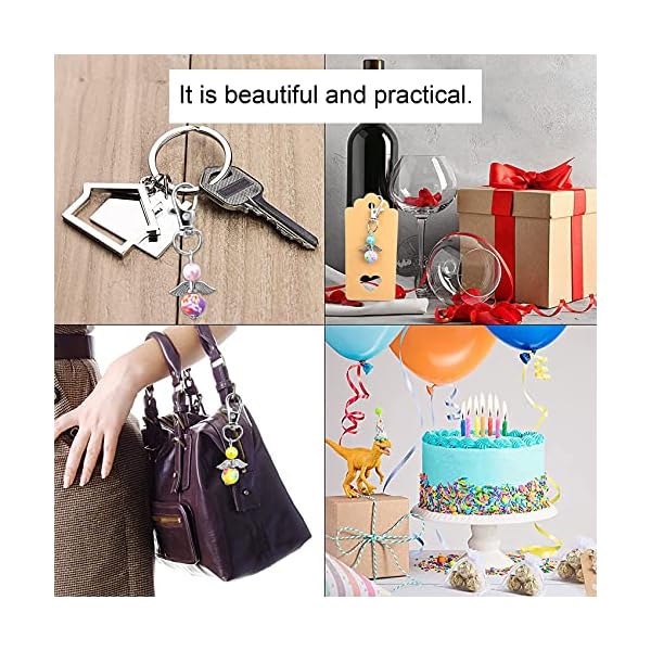 Abnaok 20 Llavero Angel de la Guarda, Regalos Comunion para Invitados, Detalles Comunion para Invitados Bueno para… - Imagen 7