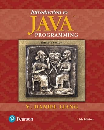 Introduction to Java Programming, Brief Version: Liang, Y ...