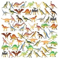Prextex Dinosaur Toys for Boys and Girls - Mini Figures, Realistic Looking Plastic Assorted Dinosaurs