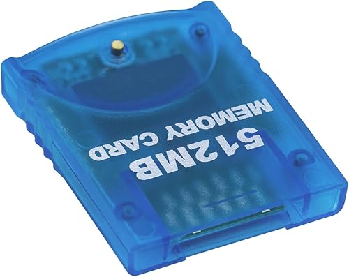 Miniatura 2 de Tolesum Memory Card 512MB8192 Blocks 4 Data Areas for Gamecube and Wii Console Blue 512MB