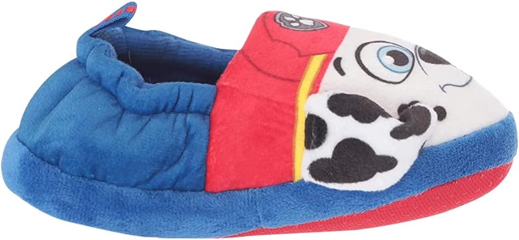 Nickelodeon Boy's Paw Patrol Chase and Marshall Slippers (Blue/Red, Numeric_5)