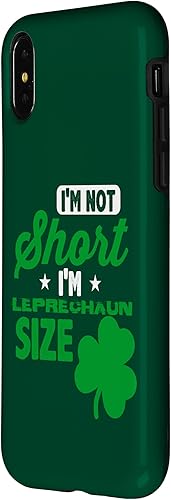 Miniatura 8 de Funda divertida para iPhone 12 Pro Max Leprechaun para personas cortas del día de San Patricio