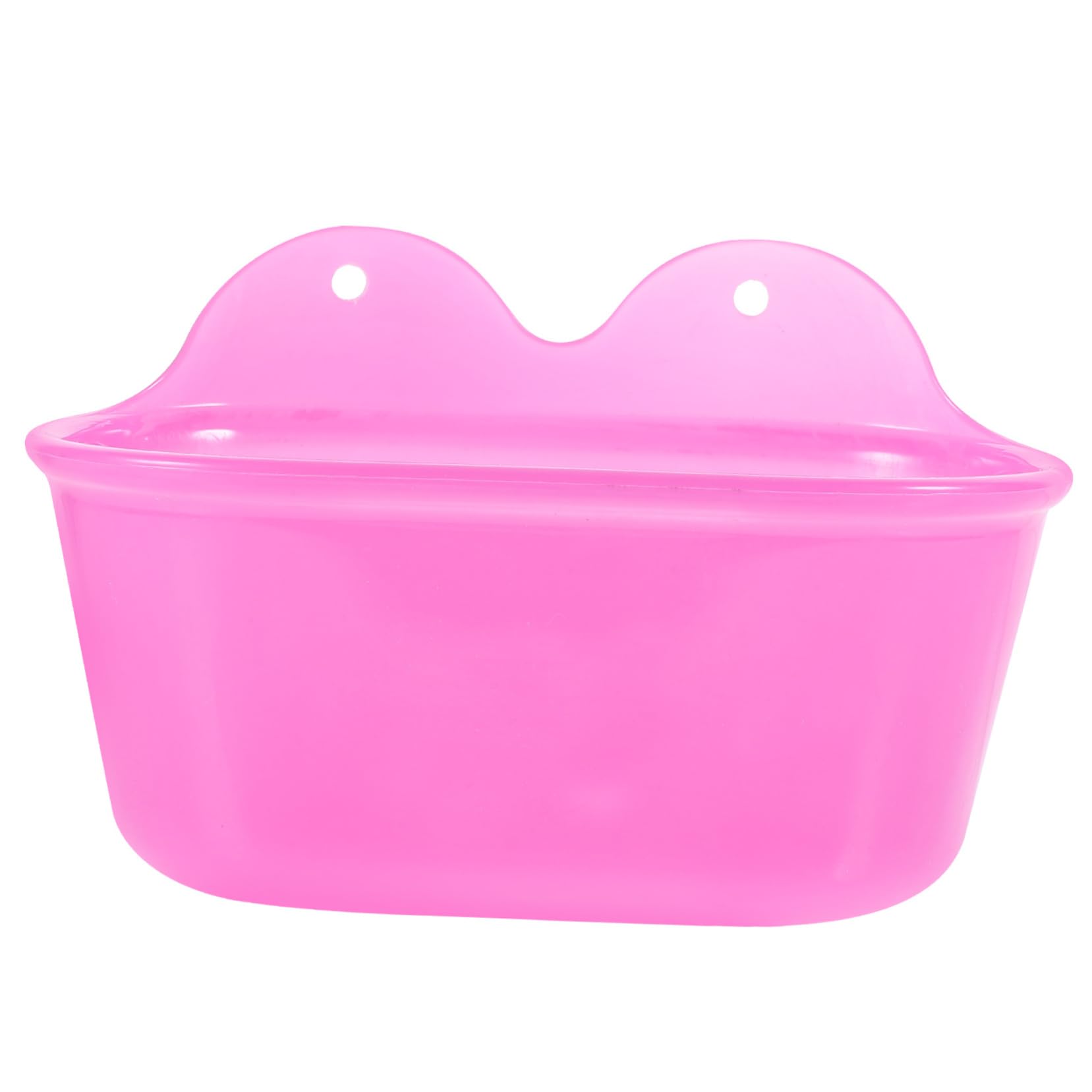 Mikikit Pet Bath Tub Bird Bathing Bowl for Small Parrots Cockatiels Wall Mount Plastic and