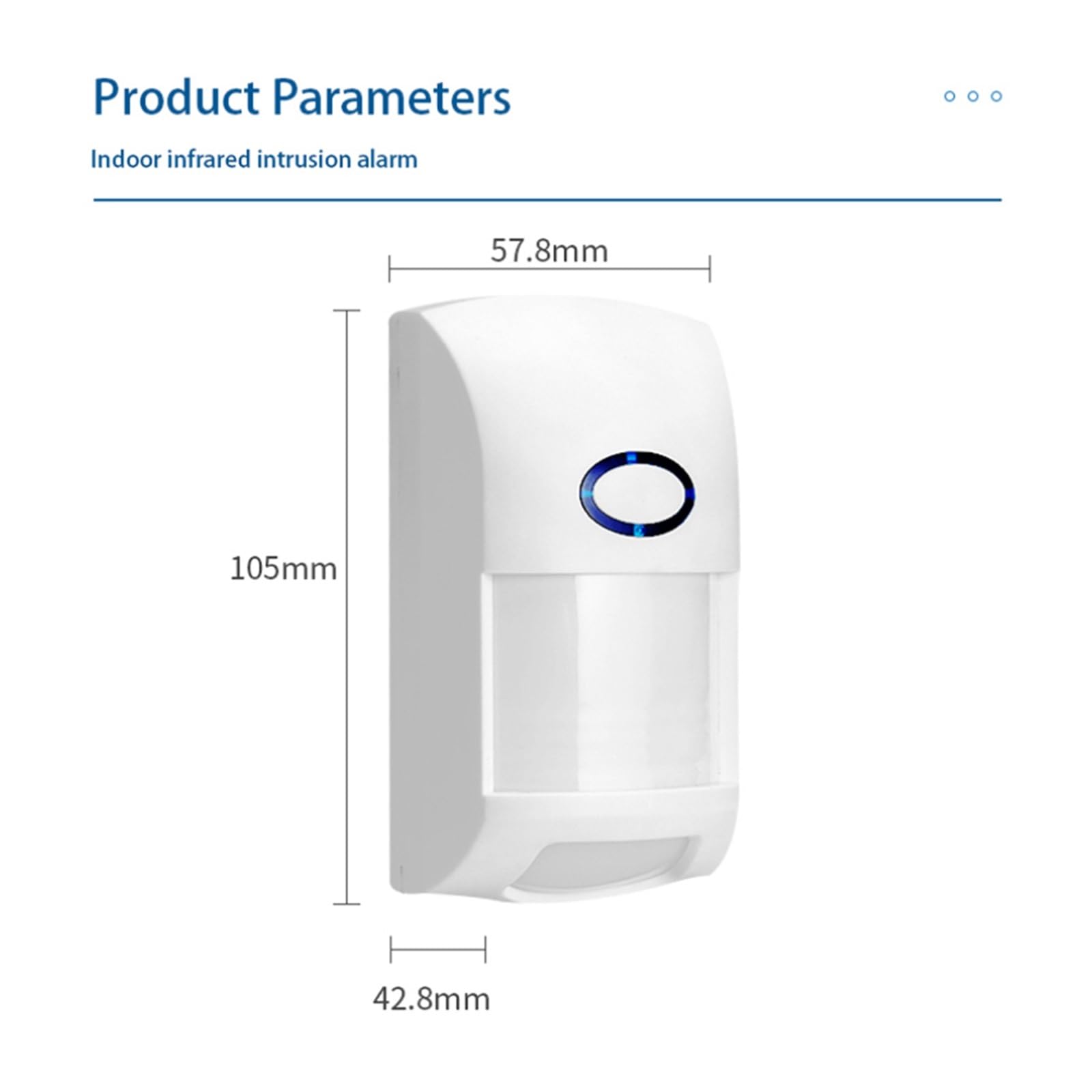 Sistemas De Seguridad Para El Hogar Sensor de movimiento PIR, Detector infrarrojo WIFI, Sensor de cuerpo humano, alarma, aplicación de vida inteligente, sistema de seguridad inalámbrico for el hogar