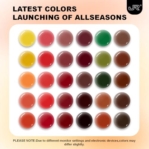 Set de 35 esmaltes en gel 10 ml multicolor miniatura 2