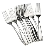 Ggbin Stainless Steel Salad Forks, Dessert Fork, 12 Pieces