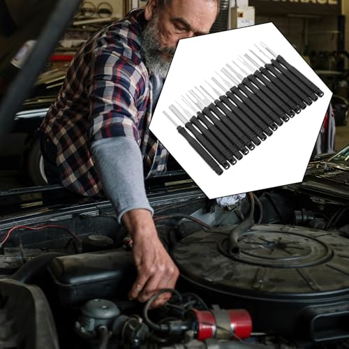 Kit de extracción de terminales automotrices con 18 piezas de acero para cables de coche 5