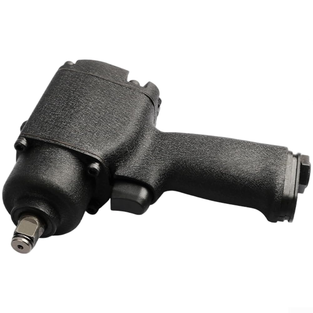 Aria resistente da 1/2 pollice per avvitatore a percussione con doppio meccanismo a martello, coppia di uscita 475 nm per riparazioni automobilistiche, corpo in alluminio compatto con un peso di 1,72