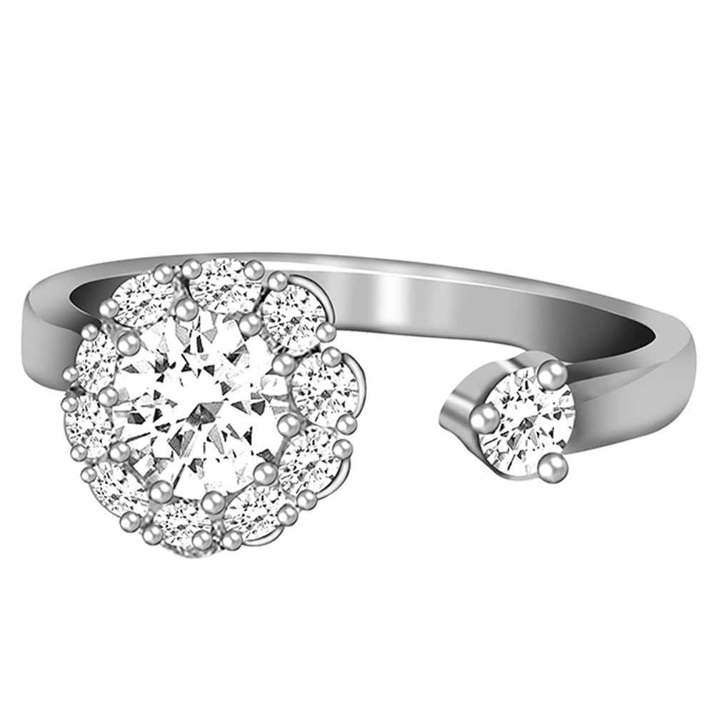 GIVA 925 Silver Zircon Solitaire Spin Ring,Adjustable| Gifts for Girlfriend, Gifts for Women & Girls| With Certificate of Authenticity and 925 Stamp | 6 Month Warranty* (B08LZK5142) Amazon Price History, Amazon Price Tracker