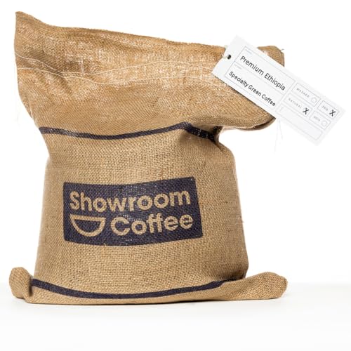 Image of Premium Ethiopia Unroasted Specialty Green Coffee Beans - Single Origin 100% Arabica - Bulk Wholesale Pricing (33 Pound Bag /15kg)