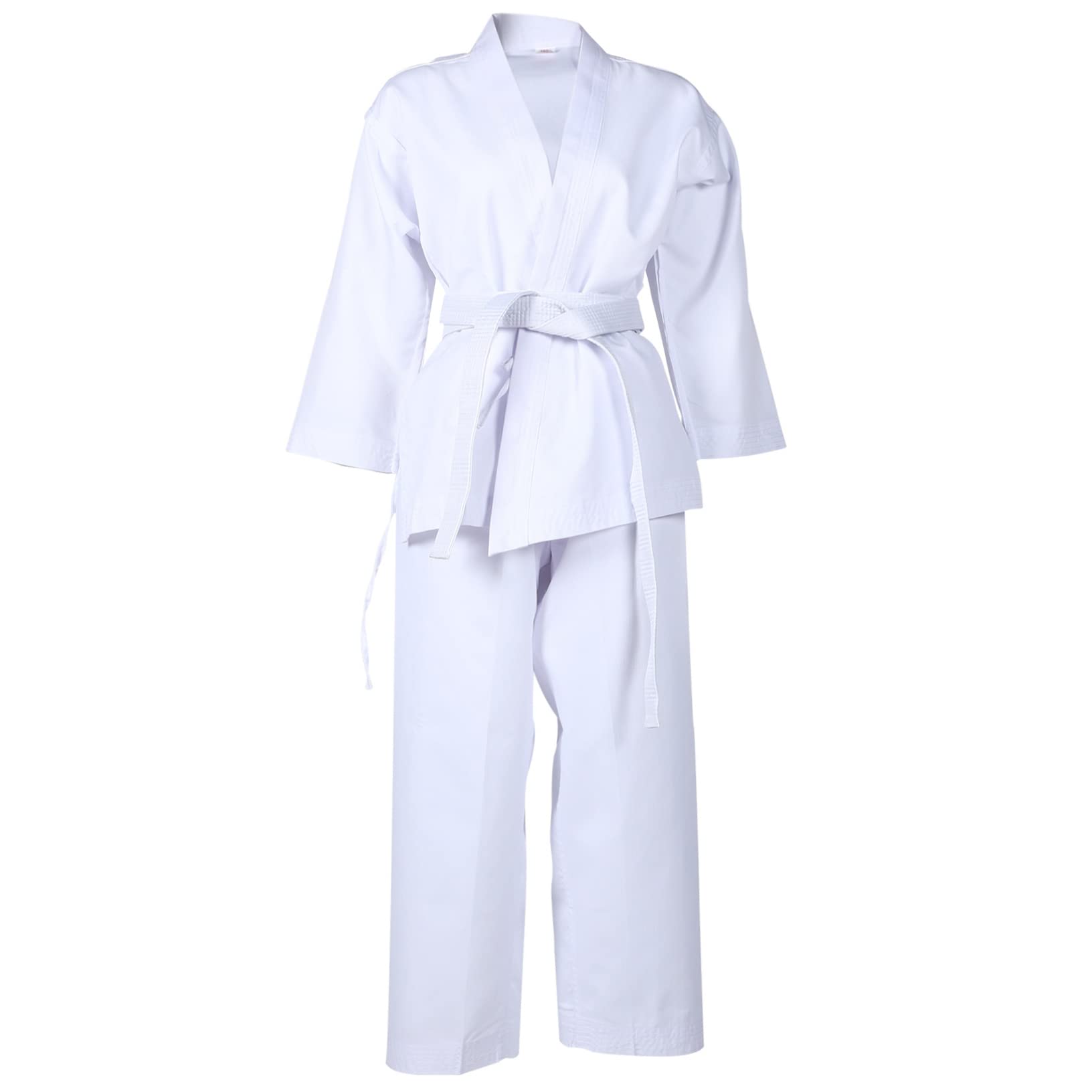 1set Professional Taekwondo Uniform for Adults Karate Suit Reinforced for Training and Competition