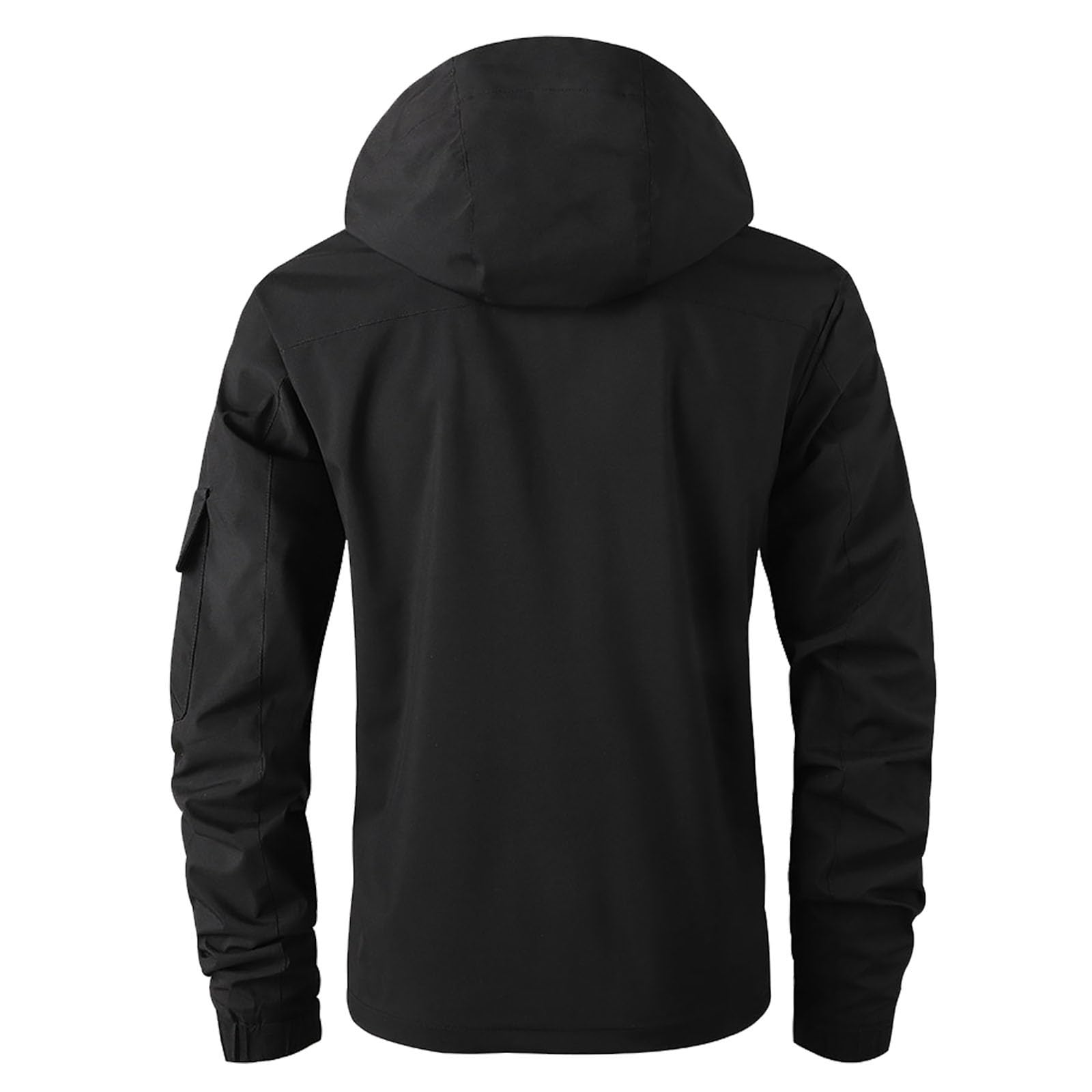 Generisch Sweatjacke Kinder Herren Frühling und Herbst Outdoor Sport Tops Casual Strukturierte Jacke mit Taschen Mantel