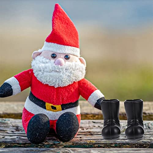 Ipetboom 7 Pairs Of Santa Boots, Mini Shoes Gnome Shoes Christmas Boot Gnome Boots Mini Cowboy Boots For Crafts Doll Shoes For Gnomes For Christmas Ornaments #TOP7