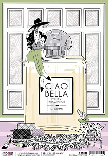 CIAO BELLA PAPER Francia ARROZ LX, Fragancia Ciao Bella, lujo italiano, talla única