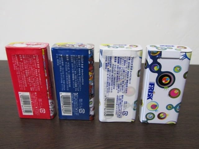 Amazon.co.jp: 限定 村上隆 デザイン 缶ケース フリスクネオ 全3種