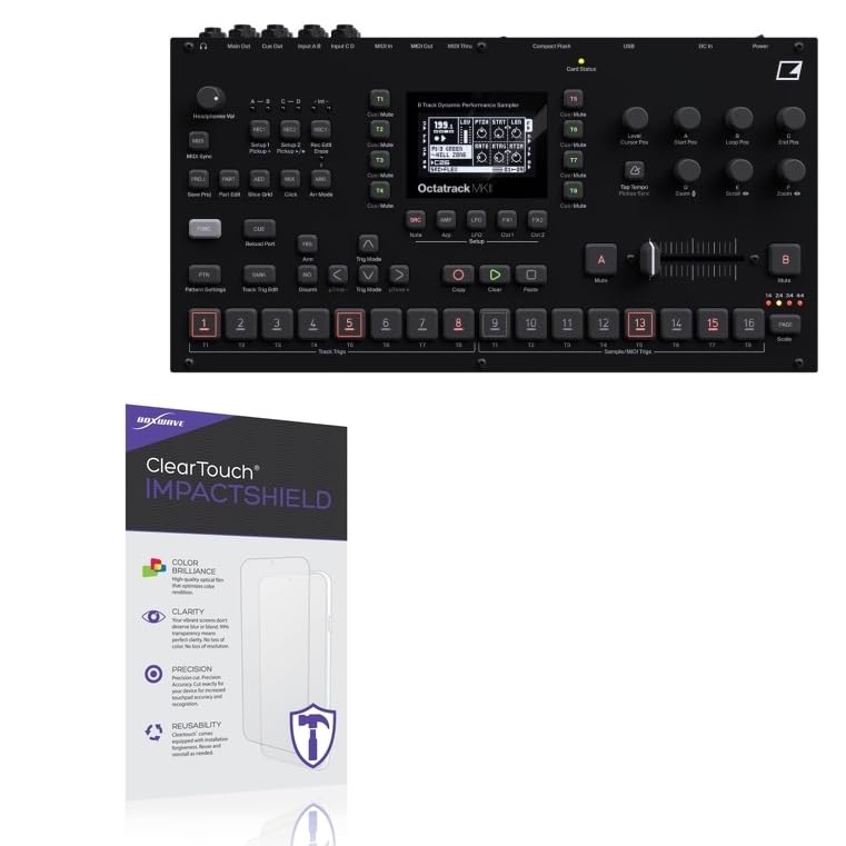 Protector de pantalla BoxWave ClearTouch ImpactShield 2-pack