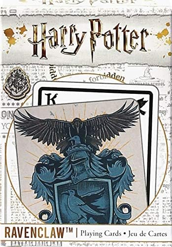 Miniatura 2 de Aquarius Harry Potter - Baraja de cartas con temática de Ravenclaw para tus juegos de cartas favoritos, mercancía y coleccionables con licencia