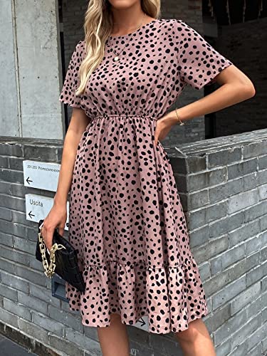 Image of TAGAS Women's Rayon Fit and Flare Knee-Length Dress