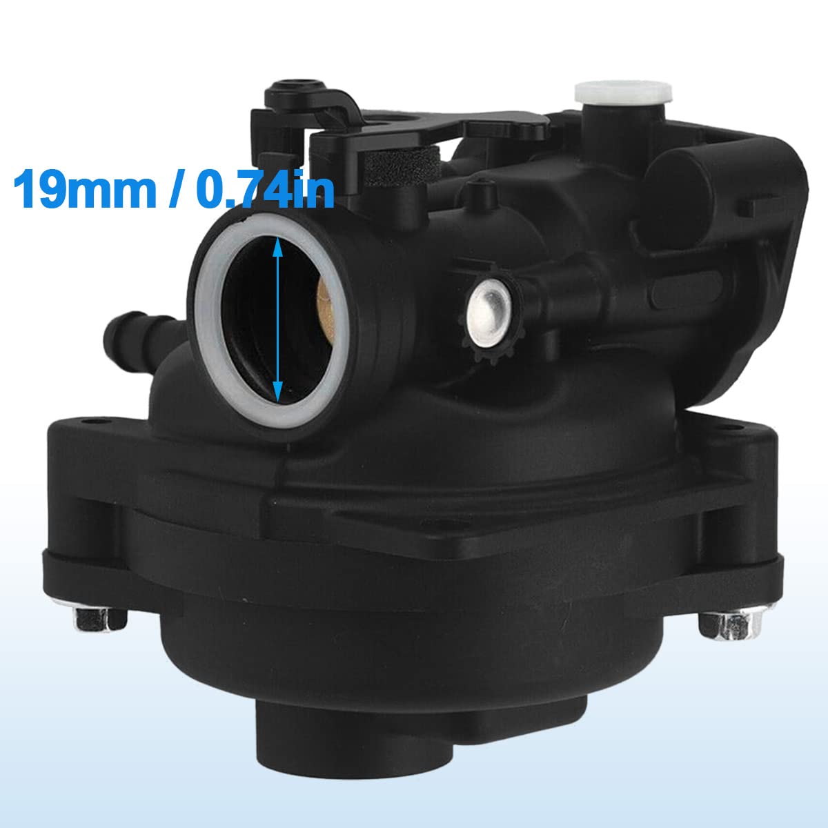 ZAMDOE 799583 Carburador de cortacésped para motores Briggs & Stratton 300E 450E 500E OVH 125cc 140cc 08P502 09P602 Series reemplaza 591160 595656 591979 593261