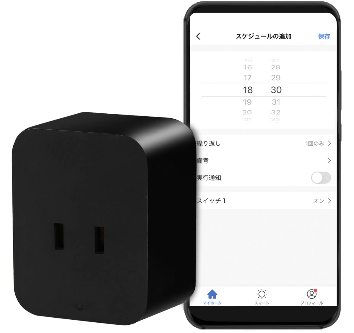 Amazon.co.jp: [新色ブラック]ポーテックジャパン スマートプラグ 一口