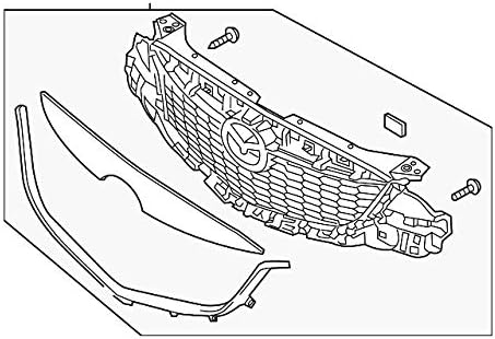 Mazda Radiator Grille - KD45-50-710G