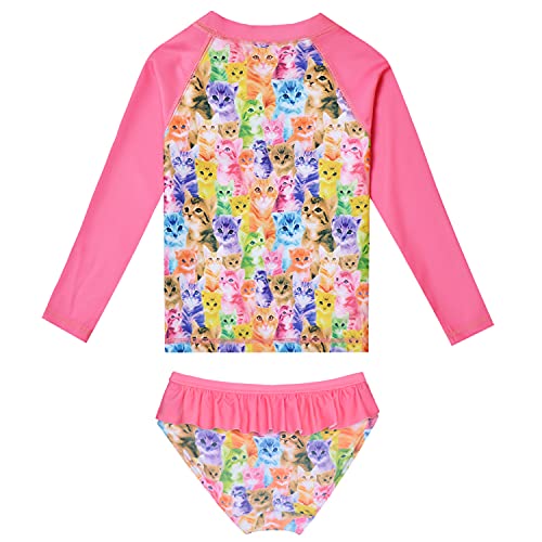 QPANCY Girls Rash Guard Swimwear Swimsuit Bathing Suits UPF 50+ Sun Protection2