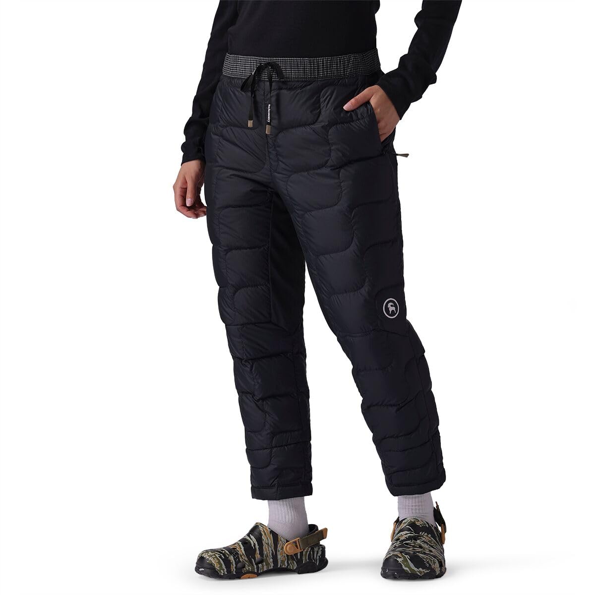 Backcountry Waas ALLIED Down Pant - Women's, Black, L