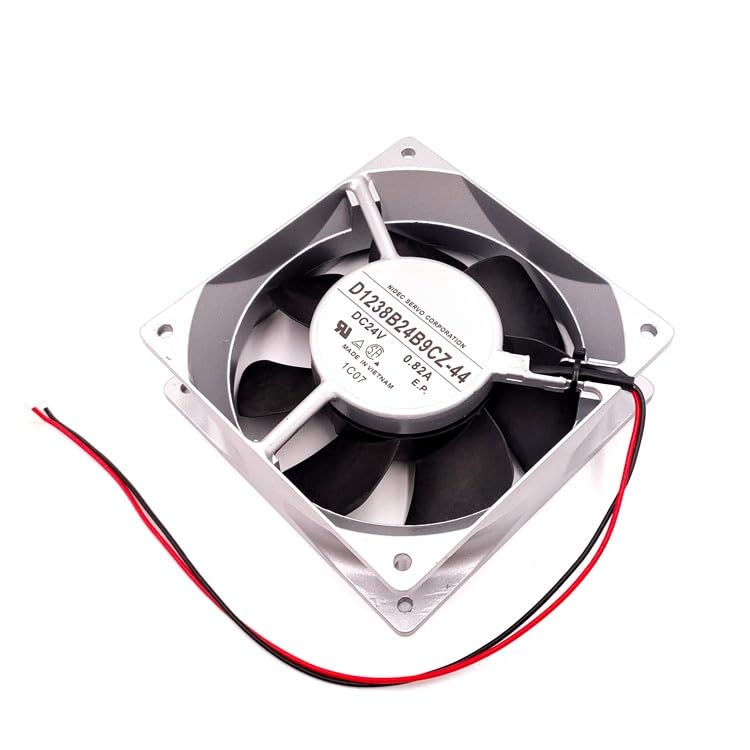 Ventilador 24v D1238B24B9CZ-44 extractor industrial para armarios de PLC 6
