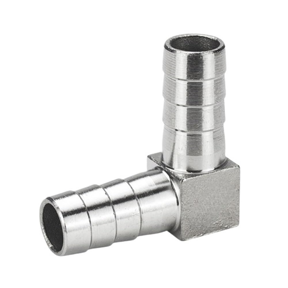 Yjqhody Yellow Pagoda Tail Barb Connector For Industrial Machinery Connections, 304 Stainless Steel Hose Pipe Fitting 1Piece(,50Mm)