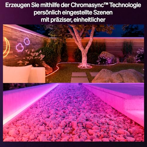 Philips Hue Neon Outdoor LED Streifen, Außenbeleuchtung, 10m – Ansicht 4